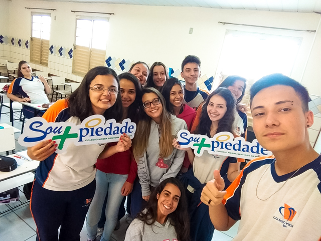 Piedade volta às aulas com força total! Piedade volta às aulas com força total!