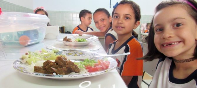 Turno Integral: alimentação balanceada e qualificada Turno Integral: alimentação balanceada e qualificada