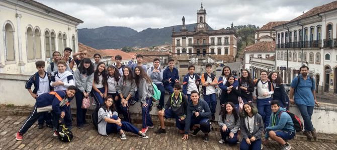 Cenário histórico vira sala de aula multidisciplinar Cenário histórico vira sala de aula multidisciplinar