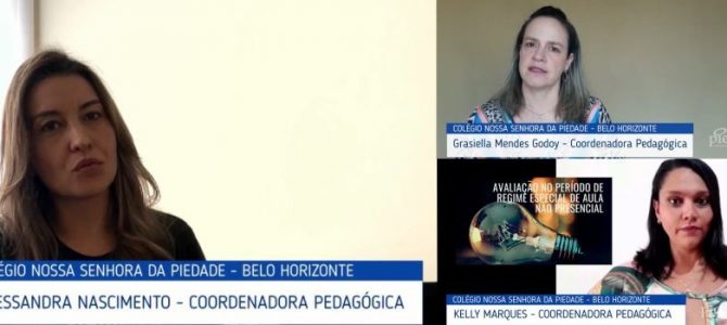 Colégio Piedade esclarece às famílias como será o processo avaliativo no período especial de aulas não presenciais. Colégio Piedade esclarece às famílias como será o processo avaliativo no período especial de aulas não presenciais.
