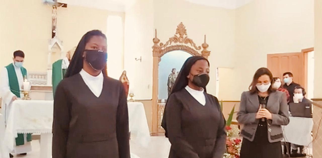 CIANSP celebra Primeira Profissão Religiosa de duas novas irmãs CIANSP celebra Primeira Profissão Religiosa de duas novas irmãs