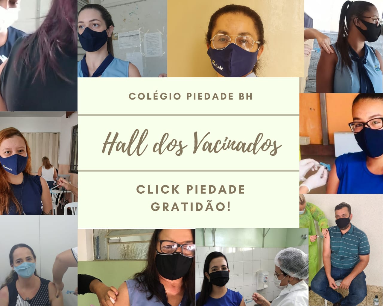 Viva! Profissionais do Colégio Piedade começam a ser imunizados pela vacina Viva! Profissionais do Colégio Piedade começam a ser imunizados pela vacina