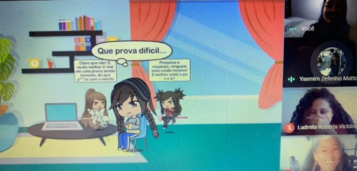 Estudantes criam histórias em quadrinhos para expressar reflexões sobre ética Estudantes criam histórias em quadrinhos para expressar reflexões sobre ética
