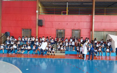 Aulão de circuito coordenativo une Educação Física com Educação Financeira!