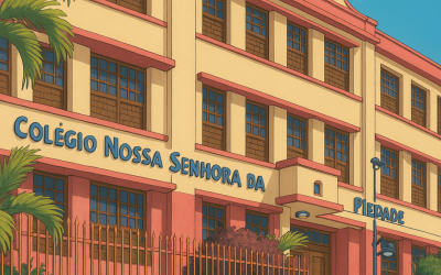 E se o Colégio Piedade virasse um filme do Studio Ghibli? 💙