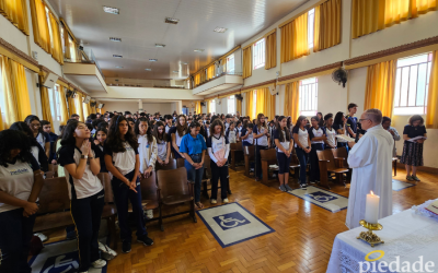 A missa de início do ano letivo